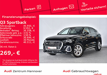 Audi Q3 Sportback S line 40 TDI quattro Matrix AHK Kamera ACC