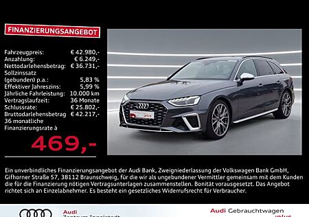 Audi S4 Avant TDI qu S-Sitze AHK ACC LED NAVI KAM 19"