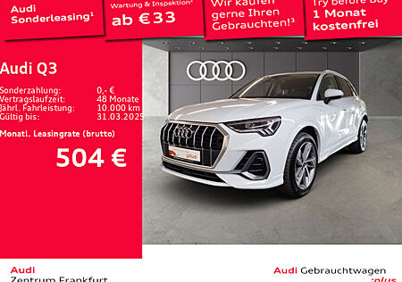 Audi Q3 45 TFSI e S tronic S line LED AHK VC Tempomat