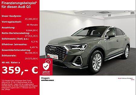 Audi Q3 Sportback 45 TFSIe S-tronic LED NAV AHK S line