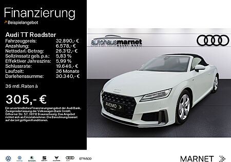 Audi TT Roadster 45 TFSI S line*Navi*Xenon*Alu*B&O*PDC*Virtual Cockpit*Kamera