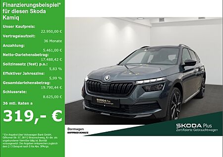 Skoda Kamiq Monte Carlo DSG LED PANO NAVI KAMERA