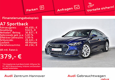 Audi A7 Sportback S line 50 TFSIe quattro B&O HD Matrix virtual Kamera ACC