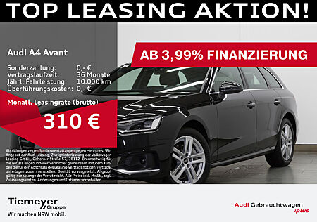 Audi A4 Avant 40 TDI ADVANCED LEDER AHK KAMERA NAVI LM18