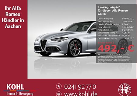 Alfa Romeo Giulia Veloce Q4 2.0 Turbo 16V AT8 EU6e Panorama Klimaautom