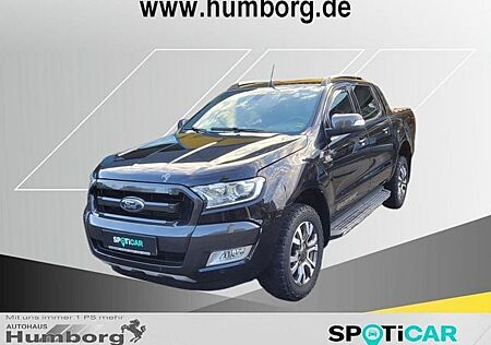 Ford Ranger Wildtrak Doppelkabine 4x4 AHK Navi Sperrdiff. DAB e-Sitze SHZ Rückfahrkam.