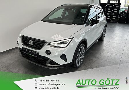 Seat Arona FR DSG 5-Jah Garantie Navi*DAB*VZE*LED*ACC*SmartLink*DigiCockpit*Kamera*ParkAssist*Kessy*BlindSpot*Freispr.*Sitzheiz*PDC*vo+hi*Alu*LichtAssist*SpurAssist*Connect*Sunset*ZV-Funk*4xEFH*Ladeboden*Nebel*Armlehne*Metallic