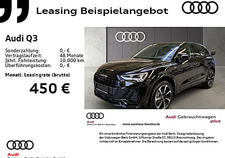 Audi Q3 35 TFSI S line S tr. *Opt-Schwarz+*LED+R-CAM*