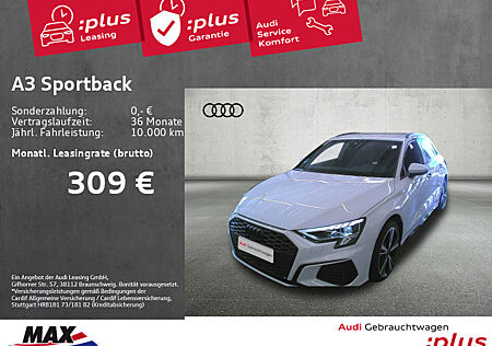 Audi A3 Sportback 40 TFSI e S-LINE LED+AHK+APP+SITZHZ