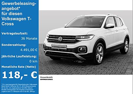 VW T-Cross 1.0 TSI Style Navi LED PDC SHZ