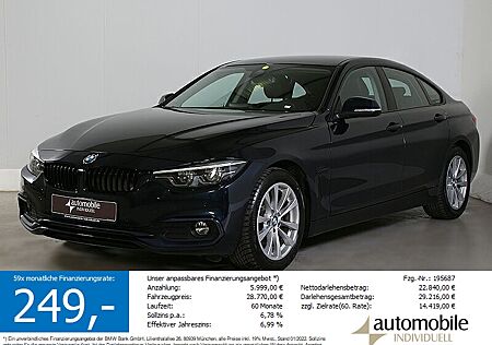 BMW 420d Gran Coupé Aut Sport Line LED Navi DAB HiFi