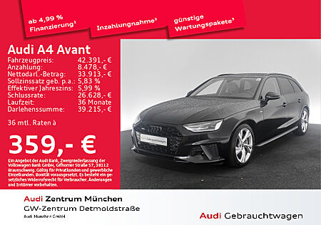 Audi A4 Avant 40 TDI qu. S tronic S line Navi+/SitzHzg/Komfort