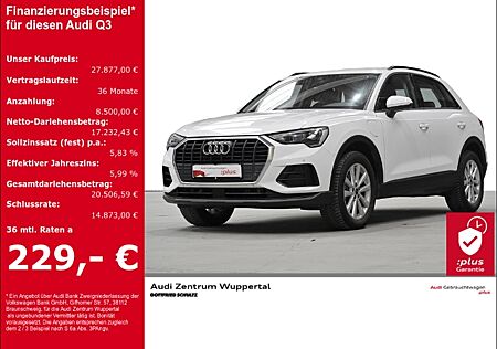 Audi Q3 45 TFSI E DAB LED LANE GRA GARANTIE SMARTPHONE INTERFACE BLUETOOTH