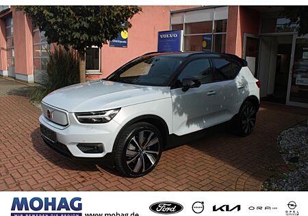 Volvo XC 40 XC40 Recharge P8 AWD R Design mit AHK,Wärmepumpe,Panorama,360Kam.,20zoll,VollLED,HarmanKardon