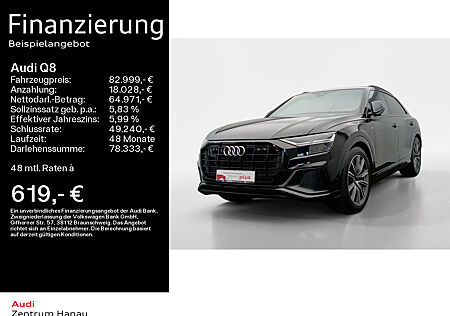 Audi Q8 50 TDI quattro S-LINE*LED*LUFT*STHZG*PANO*AHK*NAVI*B&O*HUD*21ZOLL