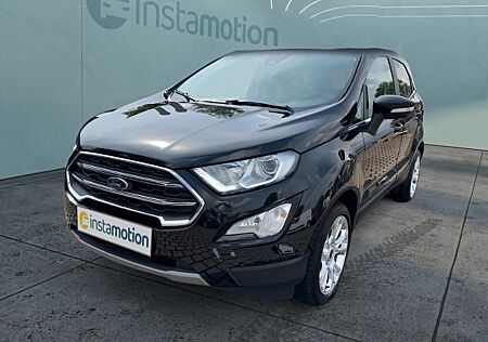 Ford EcoSport Titanium 1.0 EcoBoost EU6d-T Navi LED Apple CarPlay Android Auto Mehrzonenklima