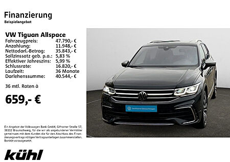 VW Tiguan Allspace 2.0 TDI DSG 4x4 7.Sitzer R-Line Navi,AHK,Pano,LM20