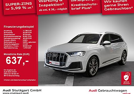 Audi Q7 55 TFSI e quattro S line AHK Laser Pano HUD