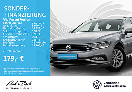 VW Passat Variant 1.5 TSI DSG Business, Navi, LED, App-Connect, AHK, Telefonschnittstelle