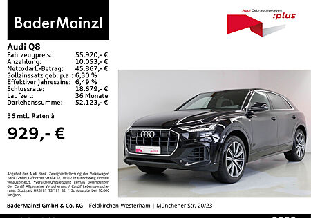 Audi Q8 TFSIe 55 quattro tiptronic S line Kam. Matrix