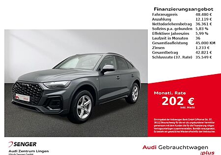 Audi Q5 Sportback S line 40 TDI quattro MMI Sitzhzg.