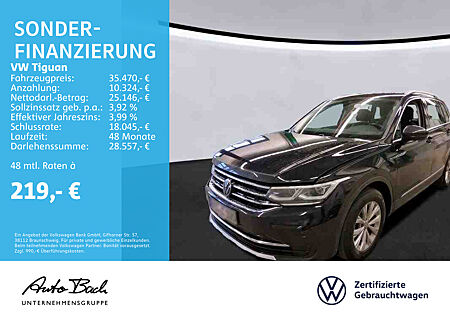 VW Tiguan 2.0 TDI DSG Elegance, LED-Matrix, Navi, Rückfahrkamera, App-Connect, ACC