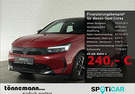 Opel Corsa F GS+LED MATRIXLICHT+RÜCKFAHRKAMERA+SITZ-/LENKRADHEIZUNG+SPORTSITZE+TOTERWINKELASSISTENT