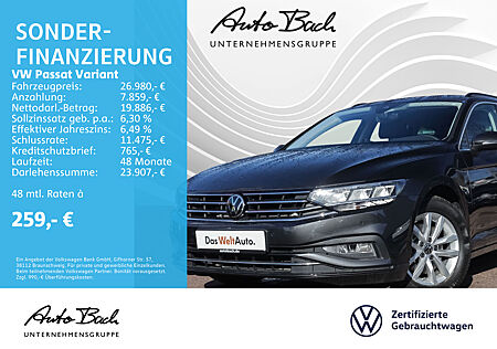 VW Passat Variant 1.5 TSI OPF "Business" DSG Navi LED ACC EPH DAB AHK