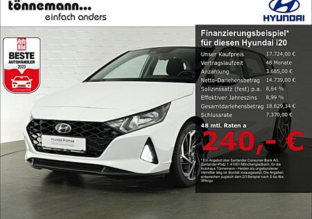 Hyundai i20 T-GDI TREND+NAVI+BOSE SOUNDSYSTEM+RÜCKFAHRKAMERA+SMARTKEY+SITZHEIZUNG VO+HI+INDUKTIONSLADE