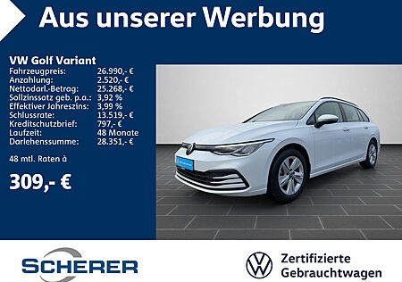 VW Golf Variant Life 1.5 NAVI KAMERA SHZ LED PDC