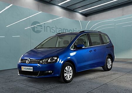 VW Sharan Comfortline 7-Sitzer AUTOMATIK NAV XENON AHK ALU PDC vo+hi BLUETOOTH KLIMAAUT