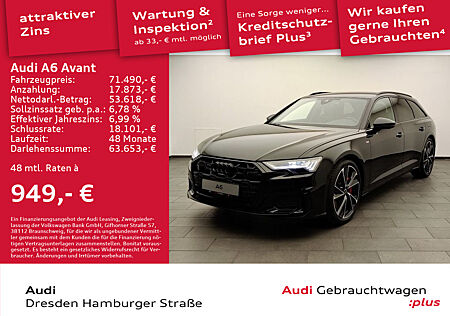 Audi A6 Avant 55 TFSI e Q S-Line Matrix Leder AHZV