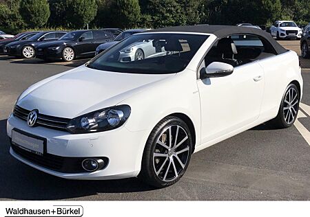 VW Golf VI Cabriolet 2.0 TDI BMT Exclusive *1. HAND / LEDER / 18-ZOLL-ALU*