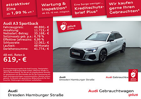 Audi A3 Sportback 40 TFSI S line quattro Matrix B&O