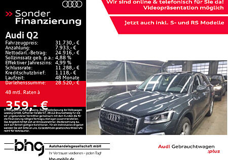 Audi Q2 35 TFSI S tronic advanced PanoDach GRA LED virtualC. Assist Park sound InfoPa