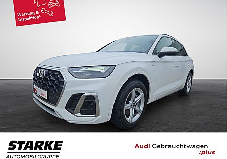 Audi Q5 40 TDI S tronic quattro S line NaviPlus AHK AAS APS-Plus SHZ GRA ACC