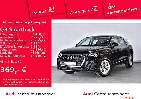 Audi Q3 Sportback 45 TFSIe Matrix AHK Kamera Leder Navi