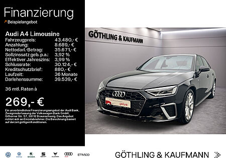 Audi A4 Limousine 45 TFSI qu S line S tro*LED*Virtual*Navi+*Kamera*