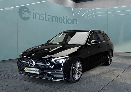 Mercedes-Benz C 200 T AMG Sportsitz AHK PANO 19''USB Pa 2 Klimaz