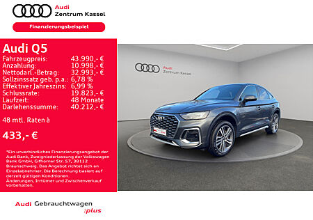 Audi Q5 SB 50 TFSIe qu S line LED Kamera Pano HuD AHK