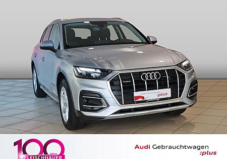 Audi Q5 40 TDI quattro advanced LED+AHK+ACC+NAVI+DC+LEDER+SHZ+CARPLAY+