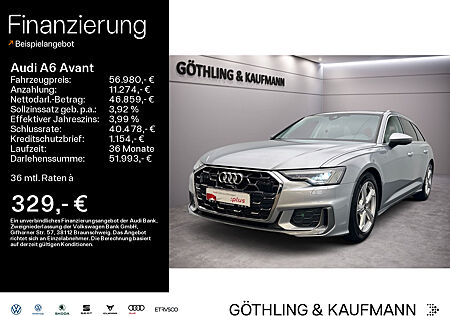 Audi A6 Avant 45 TFSI qu S line S tro*Pano*Matrix*Virtual*Navi+*Sportsitze*Teilleder*Kamera*Tour*AHK*