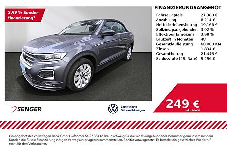 VW T-Roc Cabriolet 1.5 TSI R-Line DSG Navi LED PDC