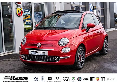 Fiat 500C Cabrio RED MY23 1.0 GSE Hybrid TECH KOMFORT NAVI PDC APPLE ANDROID