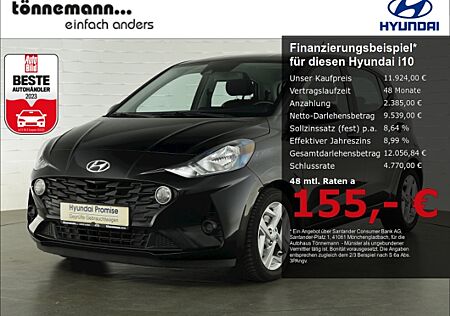 Hyundai i10 TREND+FERNLICHTASS.+ALLWETTERREIFEN+SITZ-/LENKRADHEIZUNG