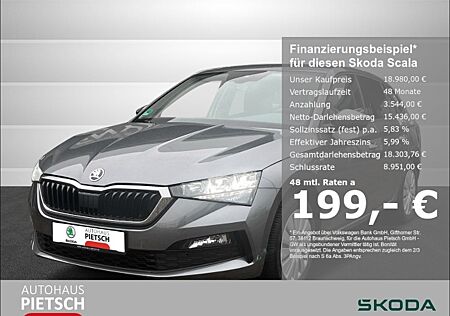 Skoda Scala 1.0 TSI Tour LED Tempomat Sitzhzg PDC