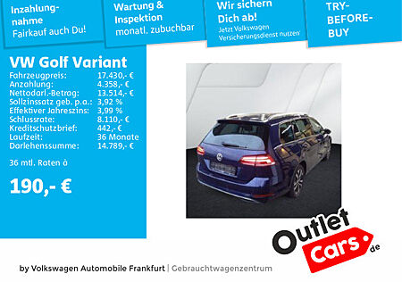 VW Golf Variant Golf VII Variant 1.5 TSI DSG IQ.DRIVE FrontAssist ACC LED BV53KE