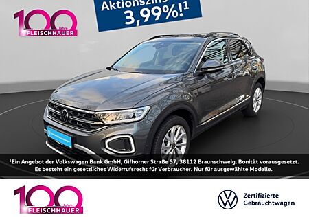 VW T-Roc Style 1.5 TSI Pano Navi digitales Cockpit Massagesitze LED ACC Apple CarPlay