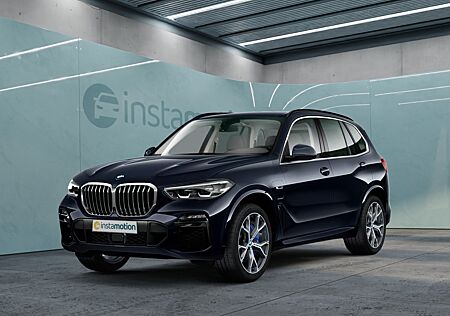 BMW X5 45 e M Sport Allrad Sportpaket HUD Luftfederung AD Niveau Navi Leder digitales Cockpit