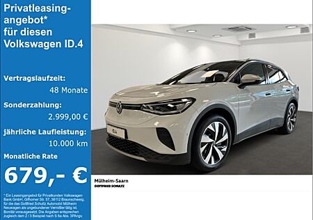 VW ID.4 (286 PS) 77 kWh 1-Gang-Automatik Pro 210 kW mit Infotainment-Paket